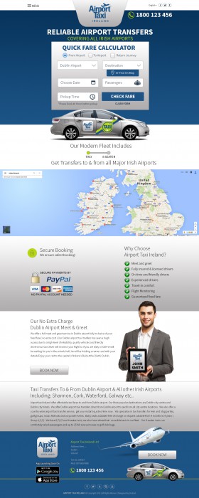 Airport Taxi Ireland                                                            
